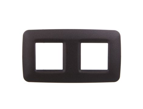 ECO60 Ramka podwójna pozioma grafitowy metalik GW34852 ELIT00588 /opak. 12/