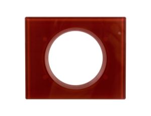 CELIANE Ramka pojedyncza uniwersalna szkło karmin 069471