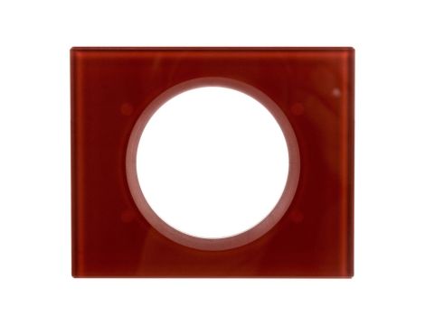 CELIANE Ramka pojedyncza uniwersalna szkło karmin 069471