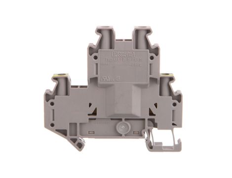 Złączka szynowa 2-piętrowa 4mm2 szara UTTB 4-PE/L 3044746