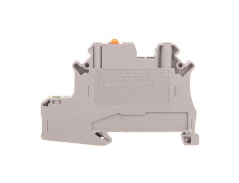 Złączka szynowa pomiarowa 3-przewodowa 4mm2 szara UT 4-PE/MT P/P 3046140 /50szt./