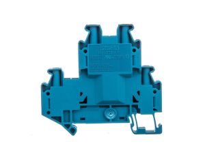 Złączka szynowa 2-piętrowa 4mm2 niebieska Ex UTTB 4-PV BU 3059265