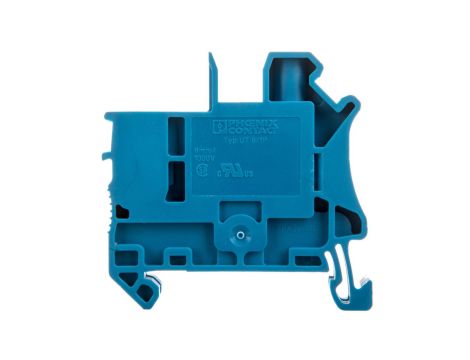 Złączka szynowa 2-przewodowa 6mm2 śrubowa/wtykowa niebieska UT 6/1P BU 3060542 /50szt./