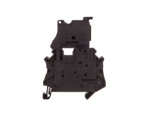 Złączka szynowa z bezpiecznikiem 5x20 6,3A 2-przewodowa 4mm2 czarna UT 4-HESILA 250 3046100 /50szt./