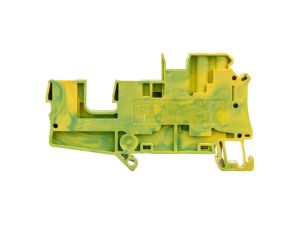 Złączka szynowa ochronna 4mm2 śrubowa/wtykowa zielono-żółta UT 4-QUATTRO/ 2P 3060319