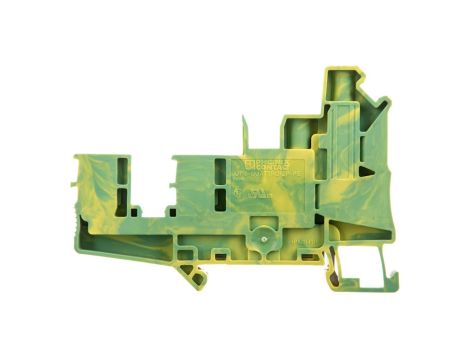 Złączka szynowa ochronna 6mm2 śrubowa/wtykowa zielono-żółta UT 6-QUATTRO/2P- 3060584