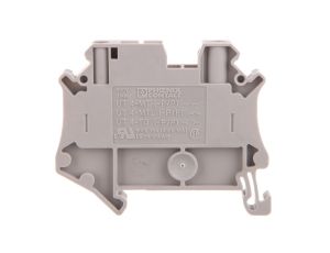 Złączka szynowa rozłączalna 2-przewodowa 4mm2 szara Ex UT 4-TG-P/P-EX 3046169 /50szt./