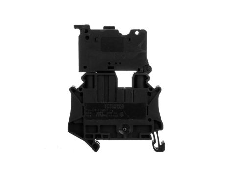 Złączka szynowa z bezpiecznikiem 6,3x32 2-przewodowa 6mm2 czarna LED 60V DC UT 6-HESILED 60 3046427