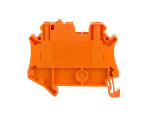 Złączka przelotowa 2-przewodowa z odłącznikiem nożowym 4mm2 pomarańczowa UT 4-MT-P/P OG 3046443 /50szt./