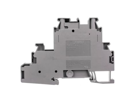 Złączka szynowa 3-piętrowa 2-przewodowa 4mm2 szara UT 4-L 3214363 /50szt./