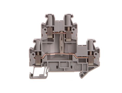 Złączka szynowa 2-piętrowa 4mm2 szara Ex UTTB 4-PV 3044733 /50szt./