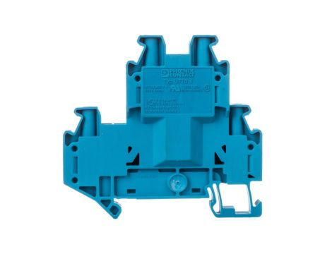 Złączka szynowa 2-piętrowa 4mm2 niebieska Ex UTTB 4 BU 3044791 /50szt./