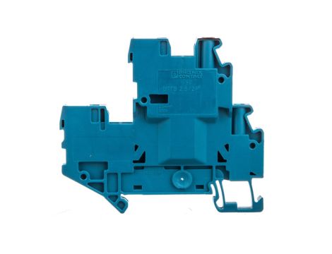 Złączka szynowa 2-piętrowa 2,5mm2 śrubowa/wtykowa niebieska UTTB 2,5/2P-PV BU 3060487 /50szt./