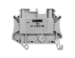 Złączka szynowa elementów kontrolnych 2-przewodowa 4mm2 szara UT 4-MTD-BE 3046237 /50szt./