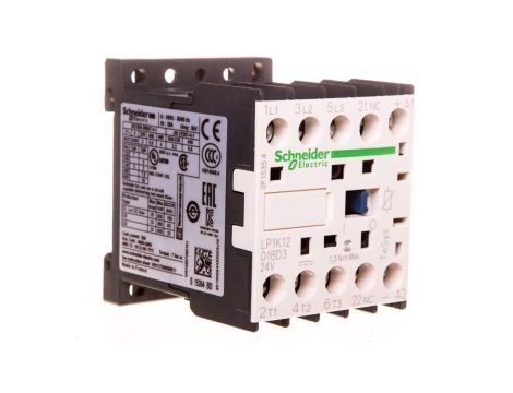 Stycznik 12A 3P 24V DC 0Z 1R LP1K1201BD3