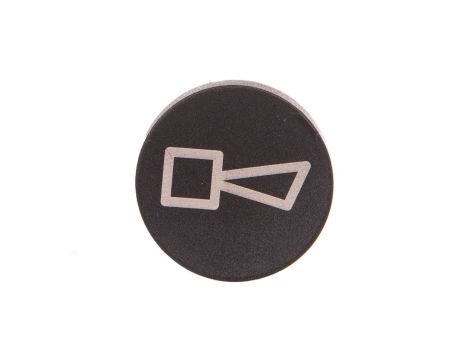 Wkładka przycisku wystająca czarna /Symbol BUCZEK/ 22mm M22-XDH-S-X17 218228