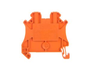 Złączka szynowa przepustowe 2-przewodowa 2,5mm2 pomarańczowa Ex UT 2,5 OG 3045046 /50szt./