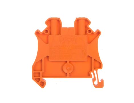 Złączka szynowa przepustowe 2-przewodowa 2,5mm2 pomarańczowa Ex UT 2,5 OG 3045046 /50szt./