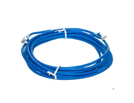 Kabel krosowy (Patch Cord) SF/UTP kat.6 niebieski 5m 051755