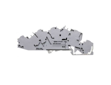 Złączka piętrowa 6mm2 L/L/PE szara TOPJOBS 2005-7645 /50szt./