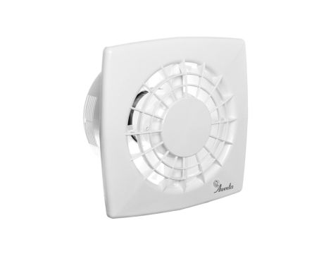 Wentylator wyciągowy fi 125 16W 180m3/h 230V IPX4 biały VEGA E000 WGB125