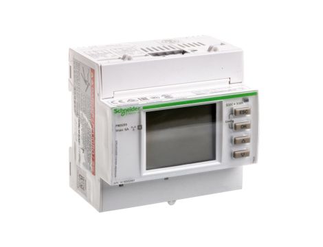 Miernik parametrów sieci z Modbus RS485 2we/2wy cyfrowe na szynę DIN METSEPM3255
