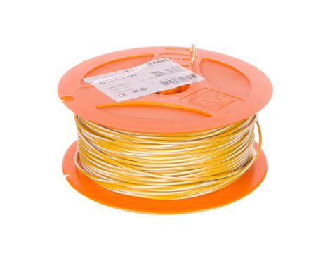 Przewód instalacyjny X07V-K 1,5 żółty/biały 4522321S /150m/