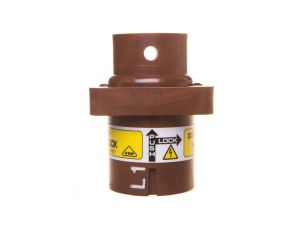 Obudowa gniazda pulpitowa EPIC POWERLOCK A6 C L1 brązowa BP M12 44420228