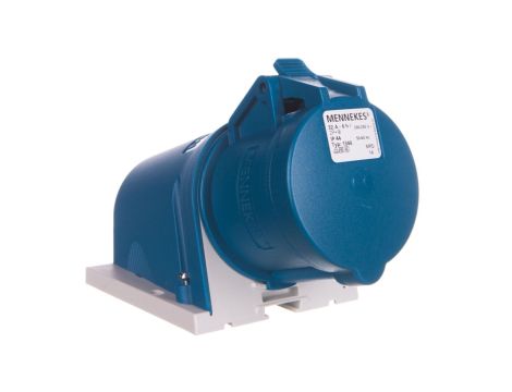 Gniazdo naścienne 1-częściowe 32A 3p 6h 230V IP44 zaciski bezśrubowe MEN1346