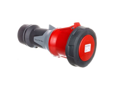 Gniazdo przenośne PowerTOP Xtra 63A 4p 6h 400V IP67 zaciski bezśrubowe MEN14206