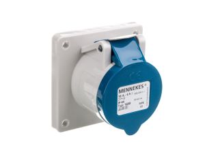 Gniazdo tablicowe proste 16A 3p 6h 230V IP44 zaciski bezśrubowe MEN1668