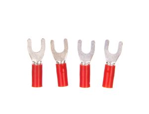 Końcówka aparatowa widełkowa izolowana KNV 4-1 /100szt./