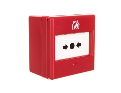 Ręczny ostrzegacz pożarowy w komplecie z szybką 1P IP24D CXM/CO/GP/R/BB 4930010FUL-0048XC
