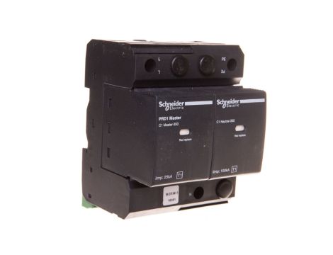 Ochronnik przeciwprzep. PRD1 Master, 1 bieg.+N, 350 V, z sygnalizacją 16361