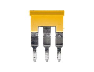 Mostek poprzeczny 3-torowy, raster 6,1mm żółty ZQV 4N/3 GE 1762630000