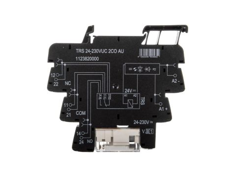 Przekaźnik przemysłowy 2P 8A 24-230V AC/DC TRS 24-230VUC 2CO AU 1123820000