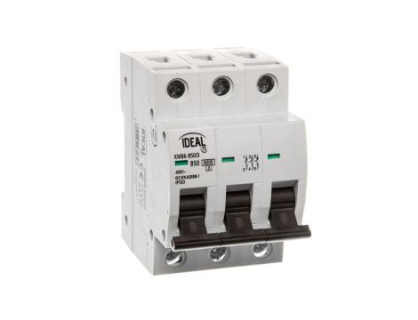 Wyłącznik nadprądowy 3P B 50A 6kA AC KMB6-B50/3 VDE 23172