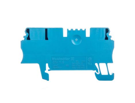 Złączka szynowa 3-przewodowa 1,5mm2 niebieska Ex ZDU 1.5/3AN BL 1775540000