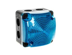 Sygnalizator ostrzegawczy niebieski 24V DC LED stały IP66 853.500.55
