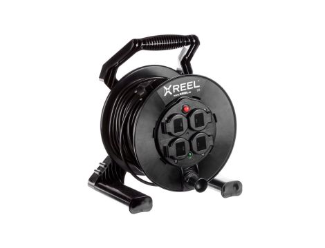 Przedłużacz bębnowy XREEL 40mb H03VV-F 3x1,5 IP44 4xGS 230V 92506H48173