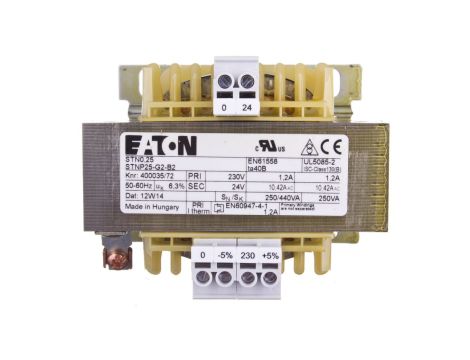 Transformator 1-fazowy STN0,25(230/24) 221508