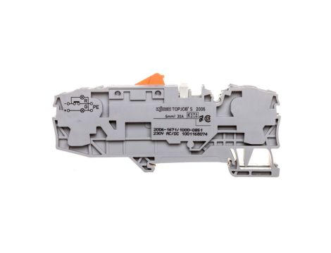 Złączka rozłączalna TOPJOBS do kontroli doziemień 230V szara 2006-1671/1000-851 /12szt./