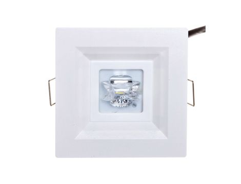 Oprawa awaryjna 1W 3h IP20 IIkl. LOVATO P jednozadaniowa LVPC/1W/C/3/SE/X/WH