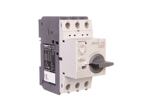 Wyłącznik silnikowy 3P 0,09kW 0,25-0,4A MPX3 32H 417322