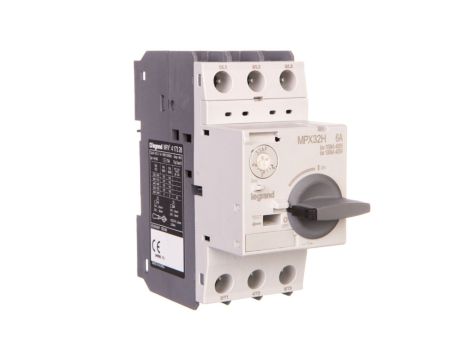 Wyłącznik silnikowy 3P 2,2kW 4-6A MPX3 32H 417328