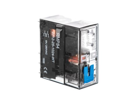 Przekaźnik mocy miniaturowy 2P 8A 24V DC PCB RMP84-2012-25-1024-WT 2615197