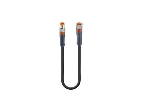 Kabel konfekcjonowany obustronne złącza M8 4-pin męskie proste M8 4-pin żeńskie proste RSMV 4-RKMV 4-225/7 M