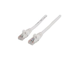 Patch Cord Cat6 UTP 5,0M Biały 100 Miedź 343732