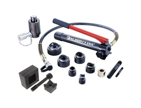 Wycinak hydrauliczny do otworów / wycinarka PG16, PG21, PG29, PG36, PG42, M60, 45x45 / WH-15 / ZESTAW WYCINAKÓW