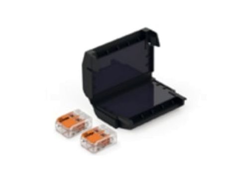 EASY-PROTECT 222 Puszka żelowa ze złączkami WAGO-COMPACT 0,2-4 mm2, (2 złączki 2-przewodowe), 407860